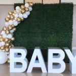 BABY Marquee Letters Table