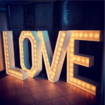 love marquee letters