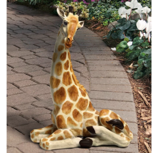Resting Giraffe Statue