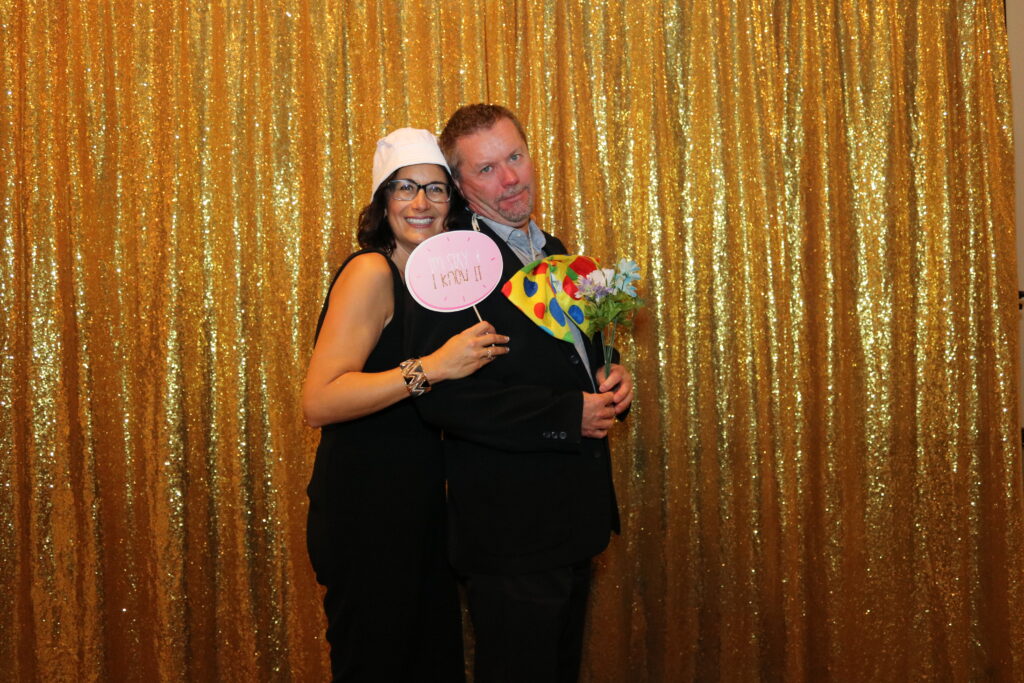 Ancaster Photo Booths Rentals couple