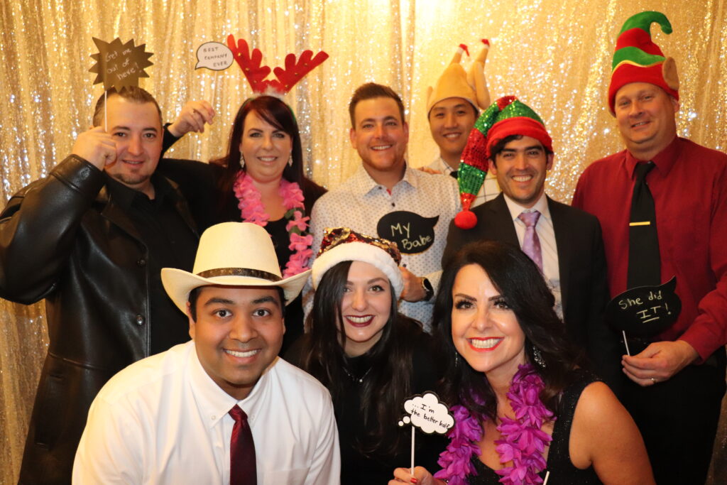 Ancaster Photo Booths Rentals group photo