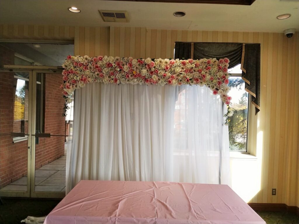 Brampton Flower Wall Rental