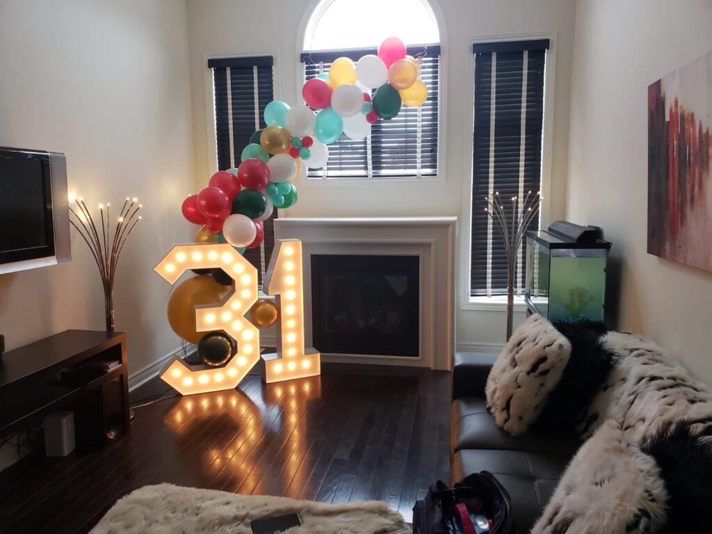 Letters & Balloons-Hamilton Balloon Decor Service