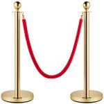 Gold Stanchions Rental