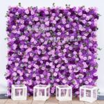 Purple Flower Wall Rental