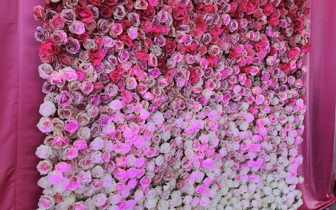 muskoka flower wall rental company