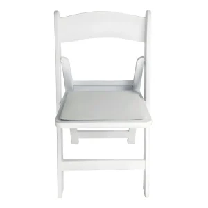 White Folding Chair Rentals