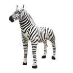 Soft Giant Stuffed Zebra