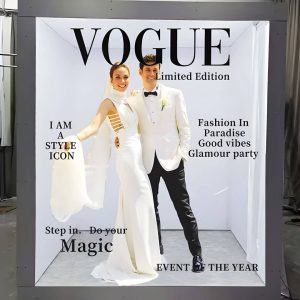 Vogue Style Magazine Photo Booth Rental