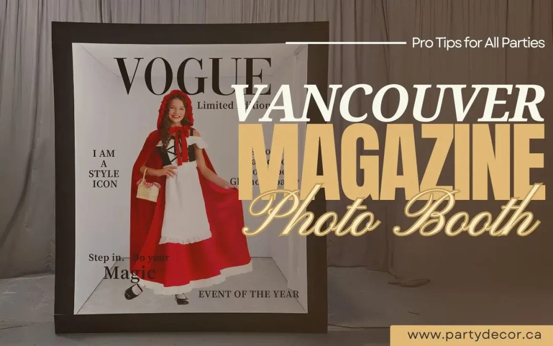Vancouver Magazine Photo Booth Rental