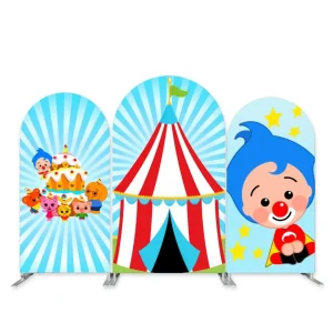 Kids Party Backdrop Rental