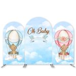 Adorable Bear Gender-Neutral Backdrops