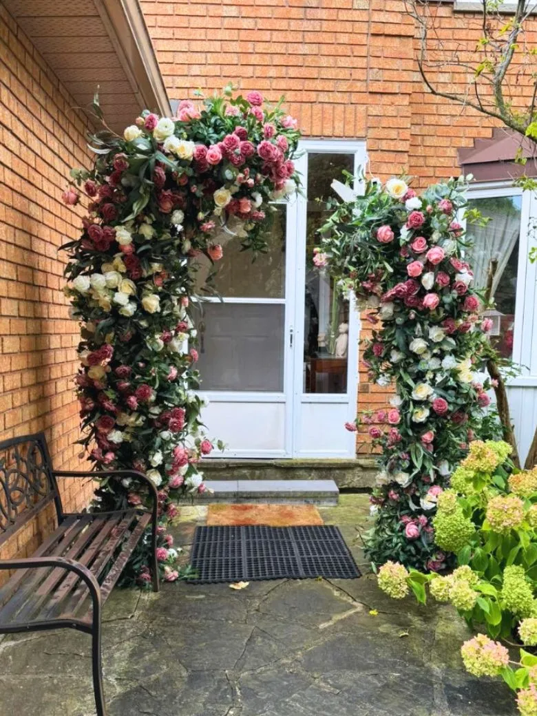 Georgetown Boho Horn Flower Arch Rental Georgetown Boho Horn Flower Arch Rental