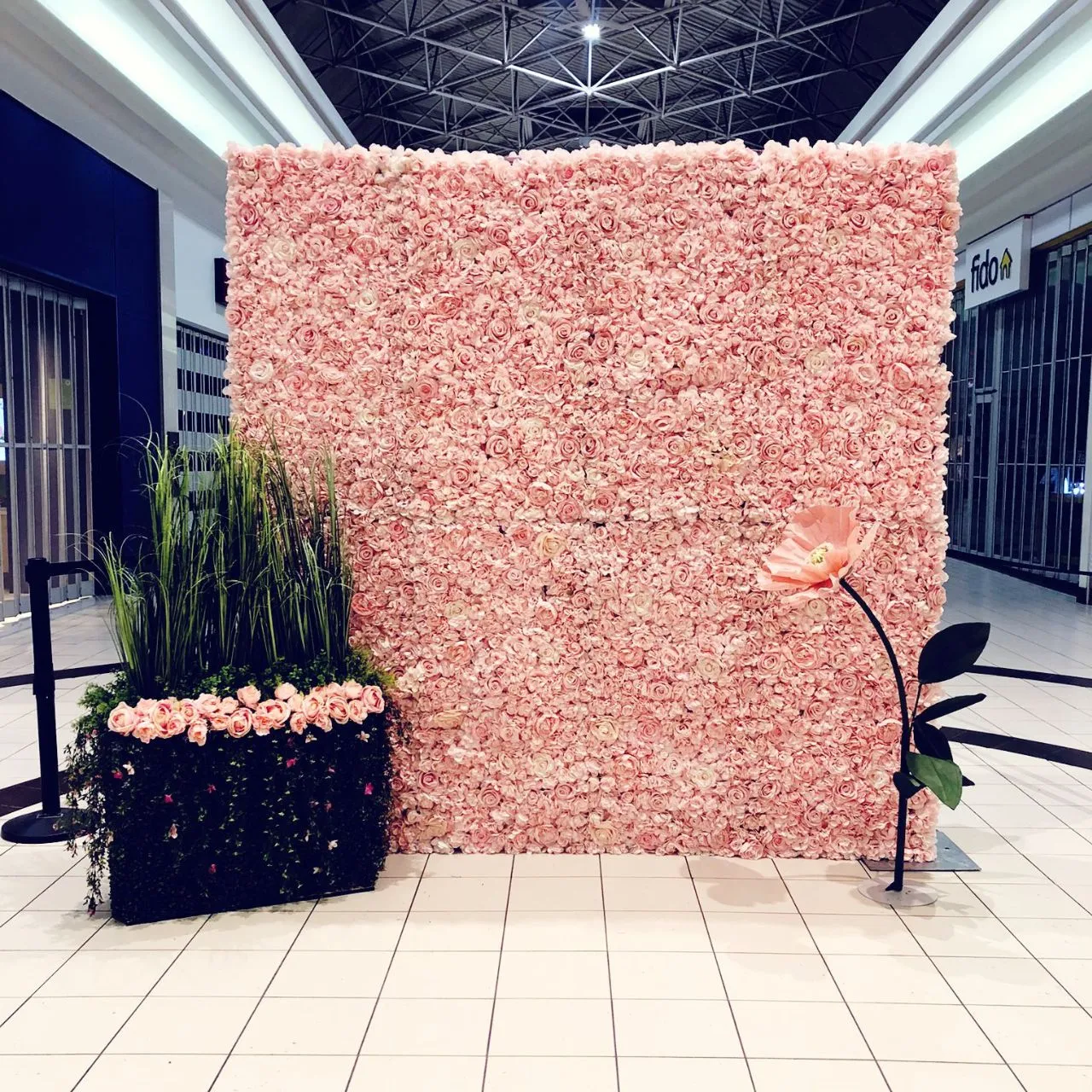 Caledonia Flower Walls Backdrop Rental Company