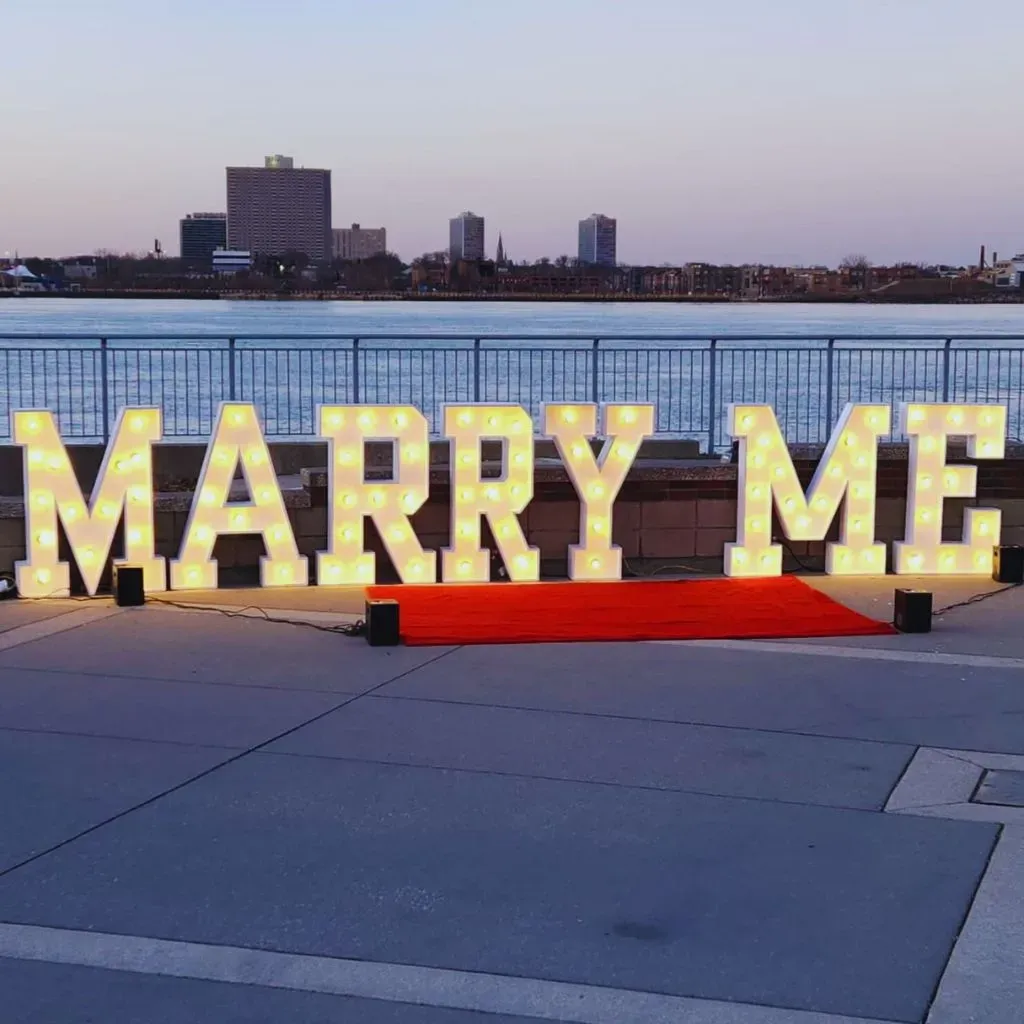 Cobourg Marquee Letters Rental Company