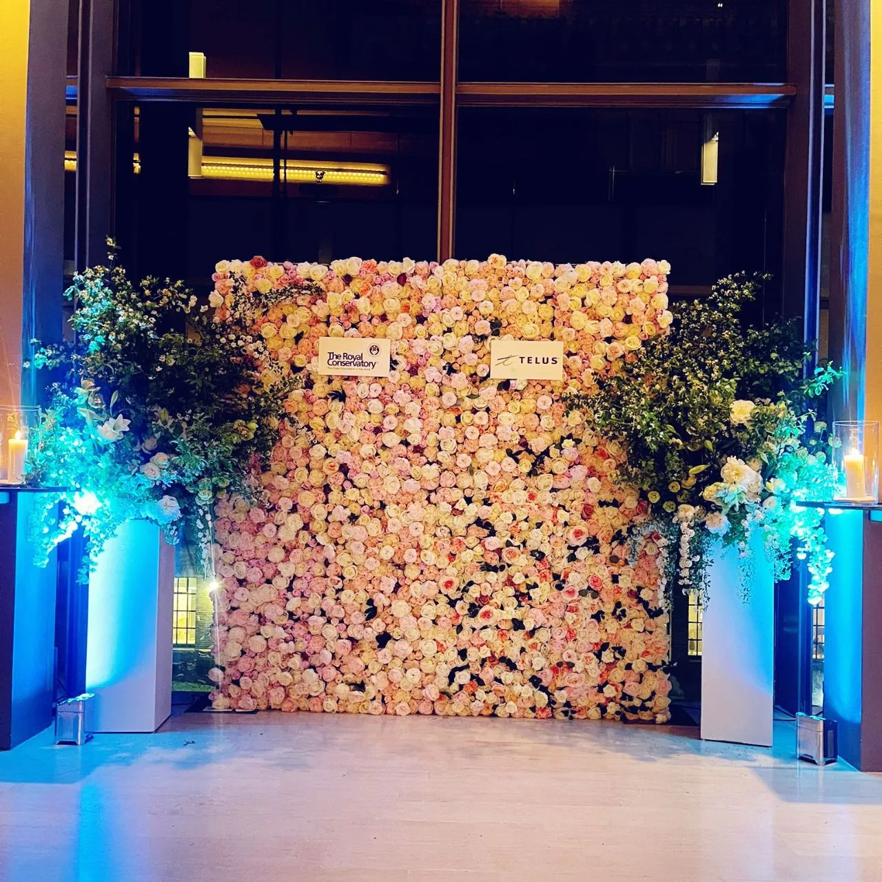 Ingersoll Flower Walls Backdrop Rental Company