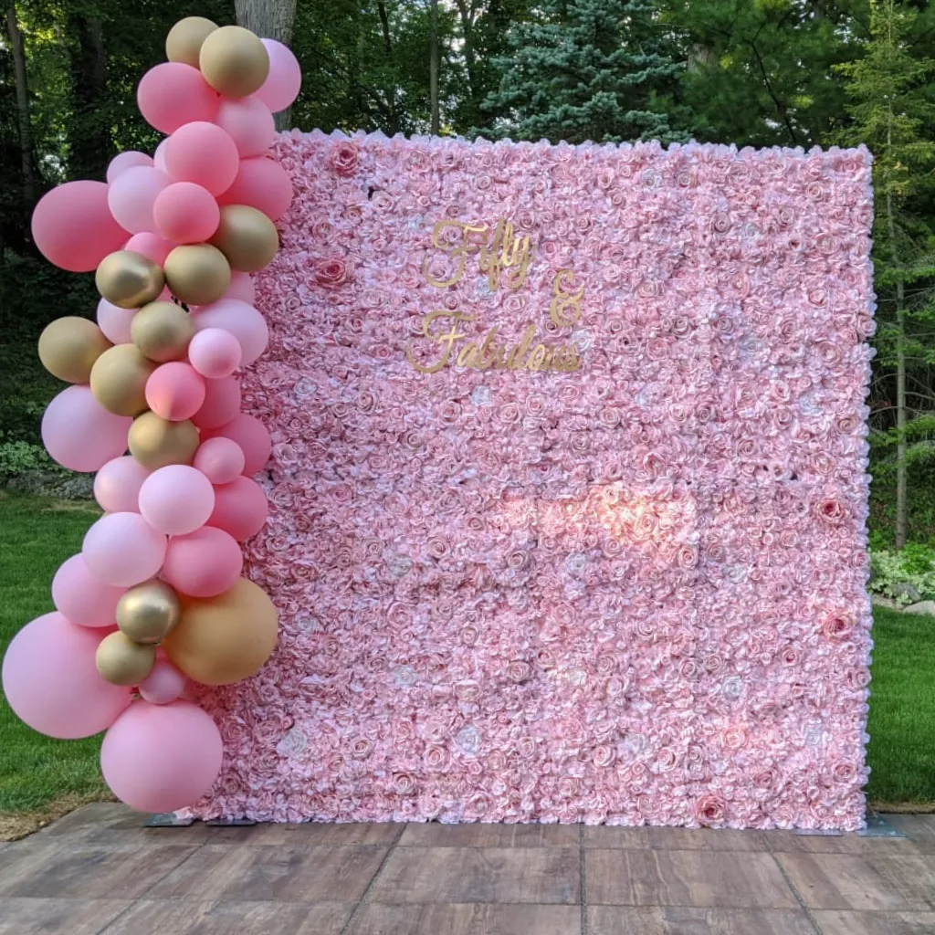 Owen Sound Flower Walls Backdrop Rental Company