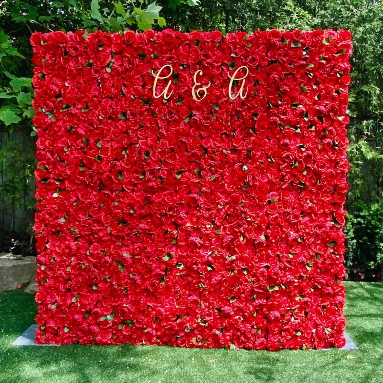 Port Hope Flower Walls Backdrop Rental Company