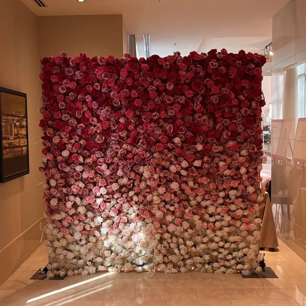 Uxbridge Flower Walls Backdrop Rental Company