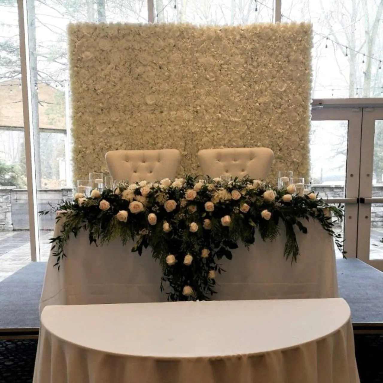 Bracebridge Flower Walls Backdrop Rental Company