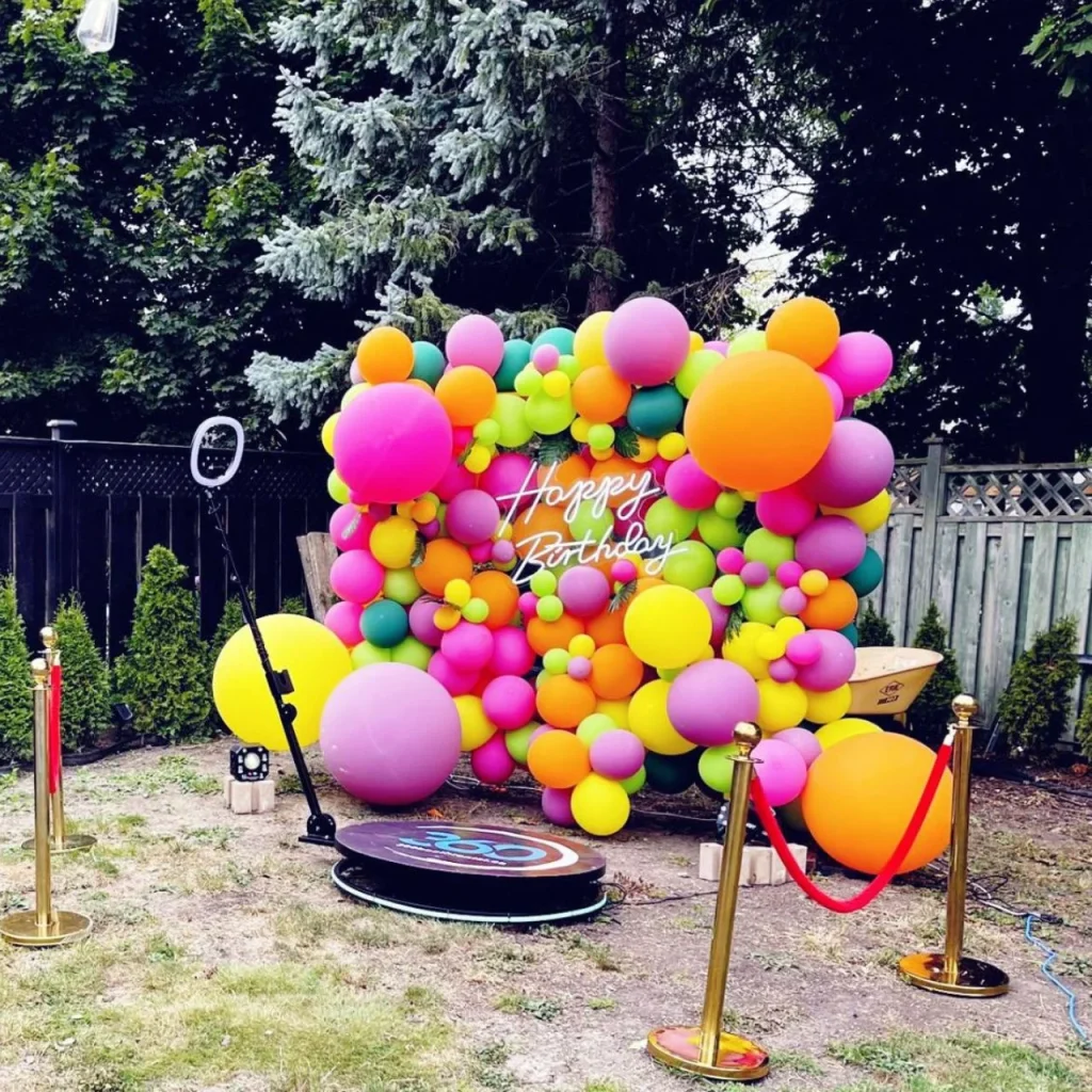 Beautiful Birthday Balloon Rentals in Woodstock