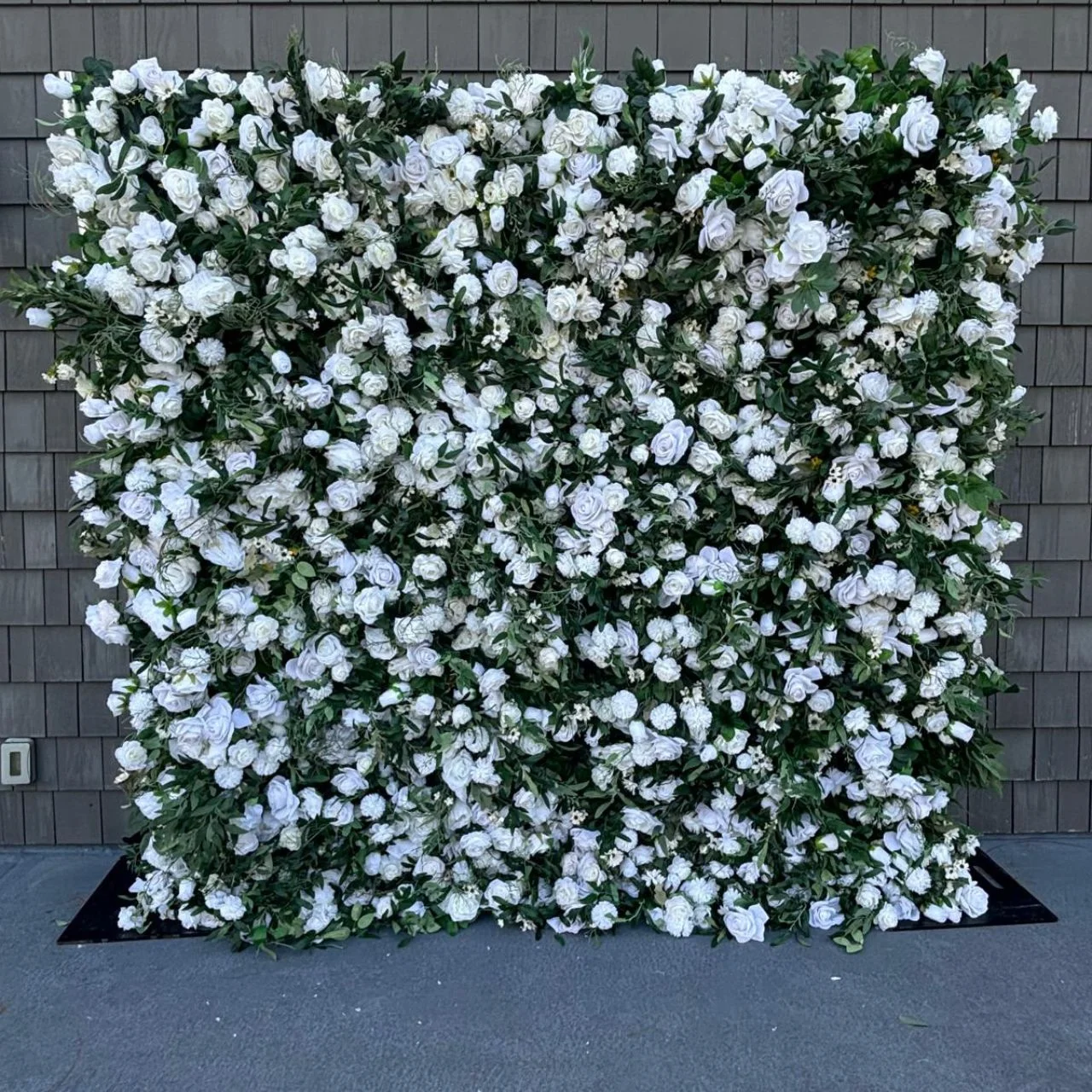 Cambridge Flower Walls Backdrop Rental Company