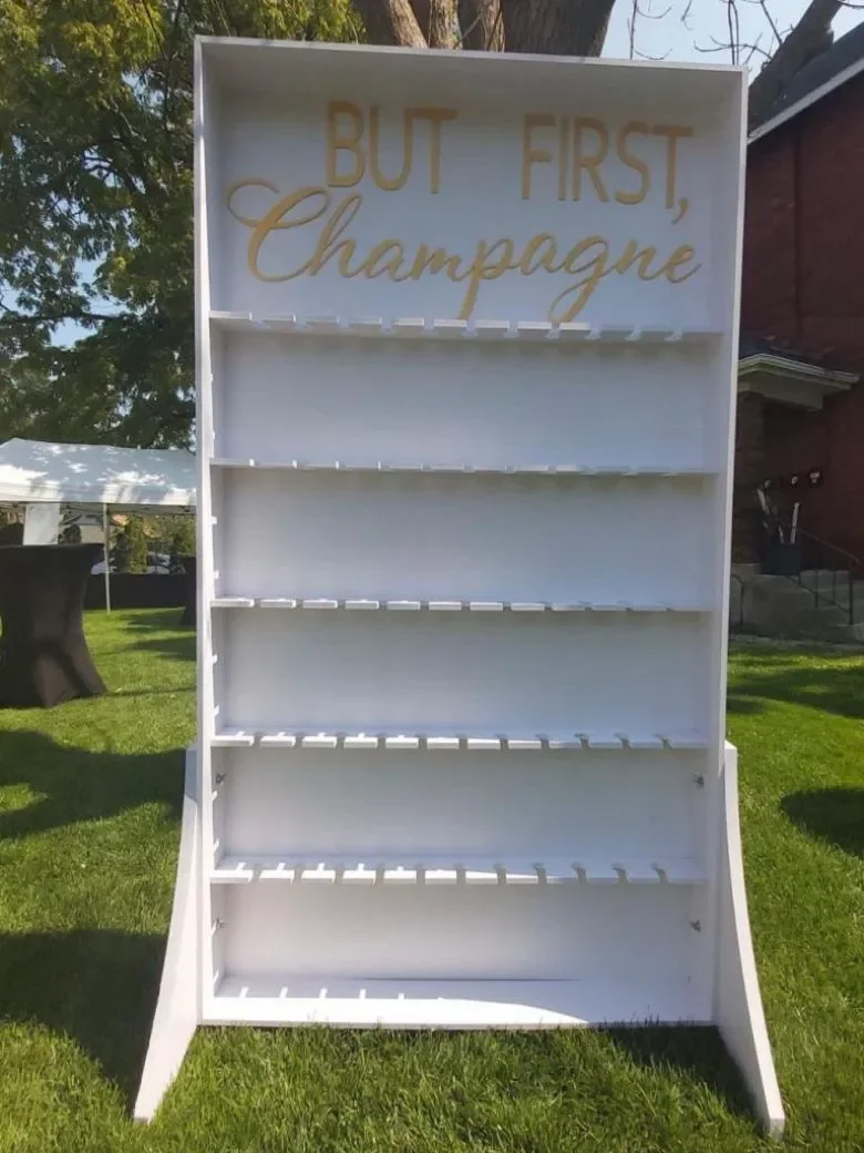 Muskoka Wine Champagne Wall Rental Muskoka Wine Champagne Wall Rental