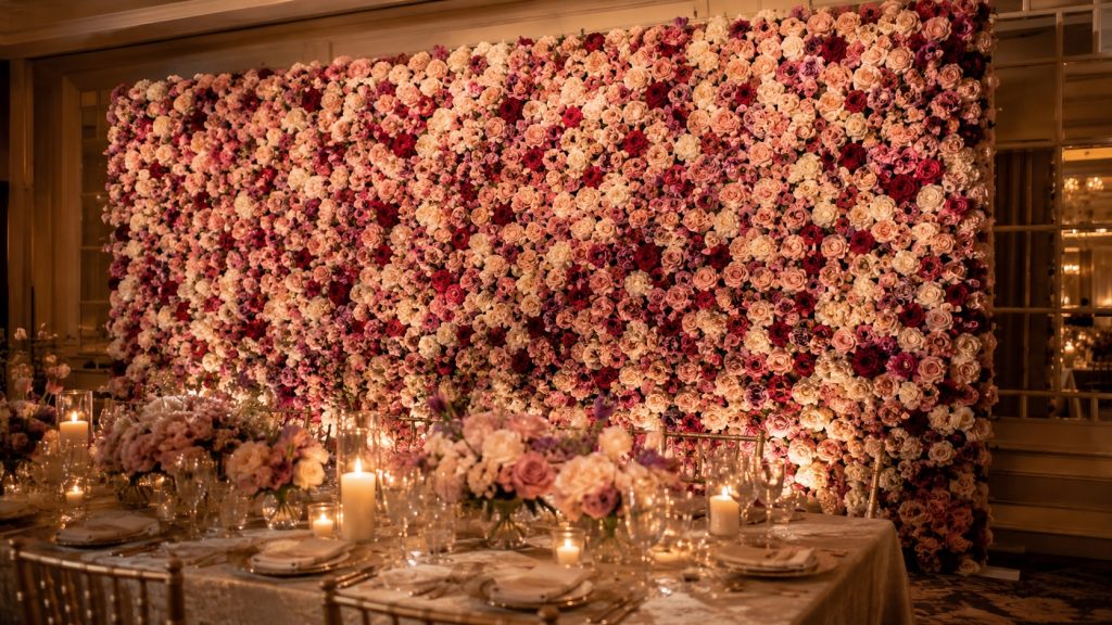 What “Full Bloom” Actually Means on a Hamilton Flower Wall